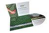 Second reveal of tri-fold print piece with football theme